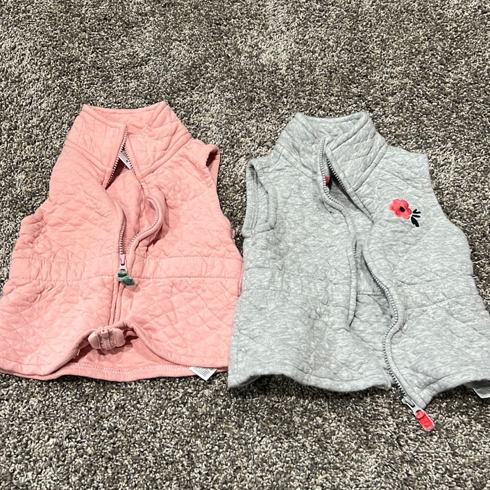 5/$25 Carter’s 18 month Vest Lot
